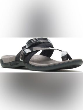 Merrell District 3 Wrap Web Black Sandals Size 9 New!